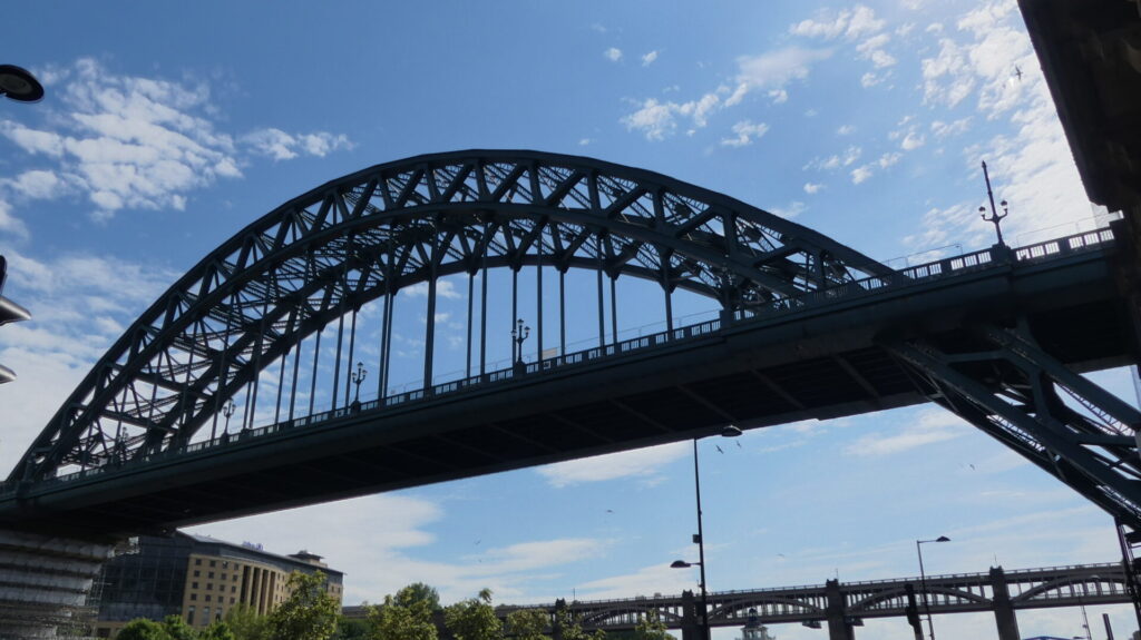 The famous Tyne Bridge in Newcastle opened in 1928. 
